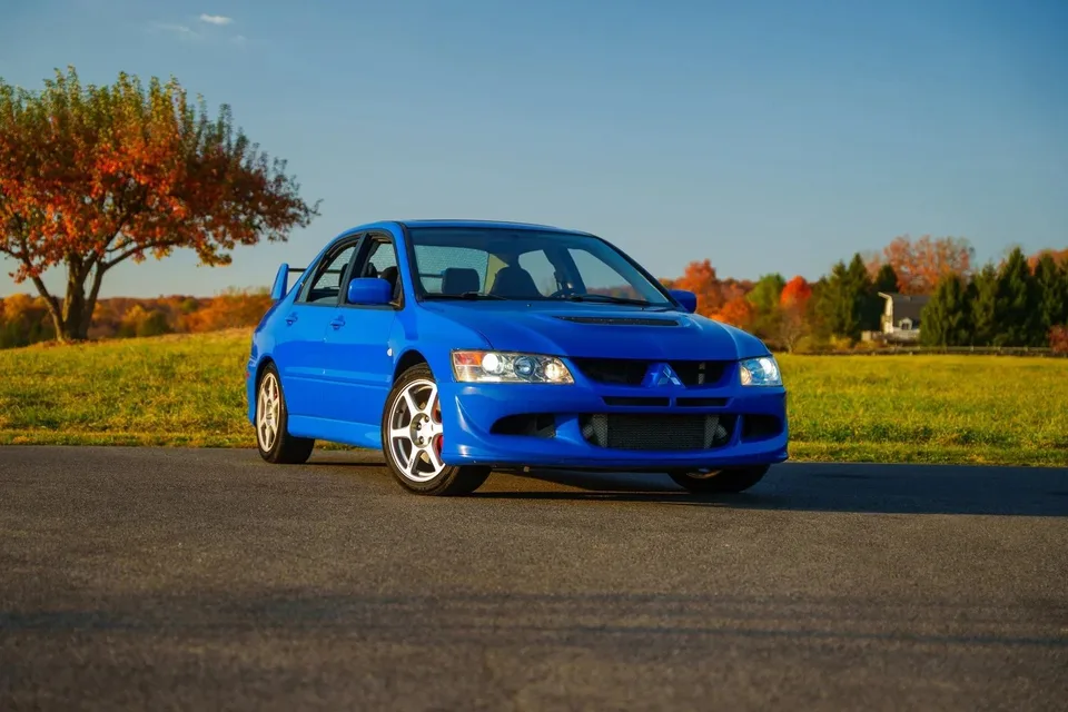 2004 Mitsubishi Lancer Evolution VIII in Blue By You