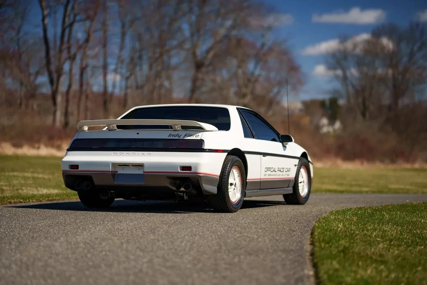 1984 Pontiac Fiero SE Indy Pace Car Edition
