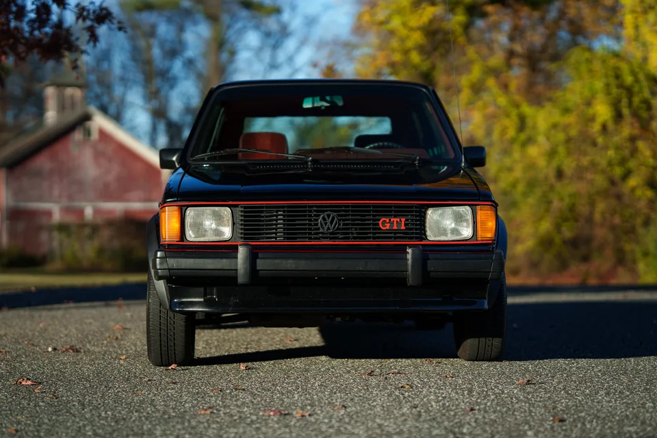 1983 Volkswagen Rabbit GTI — Front view