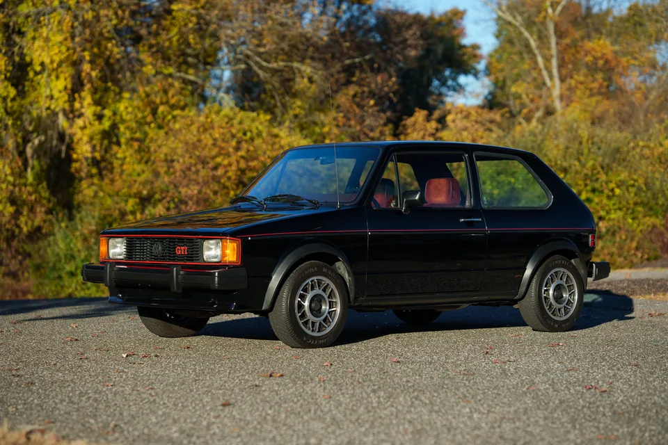 1983 Volkswagen Rabbit GTI — Front driver-side three-quarter view