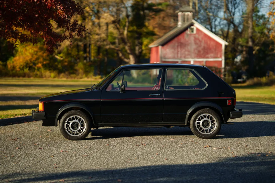 1983 Volkswagen Rabbit GTI — Side profile