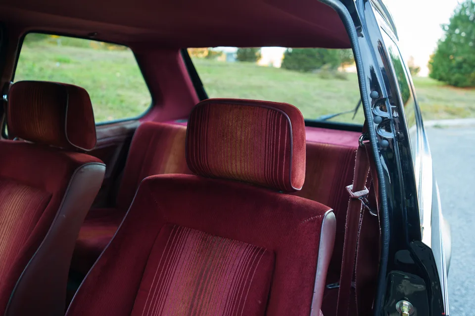 1983 Volkswagen Rabbit GTI — Seat headrests