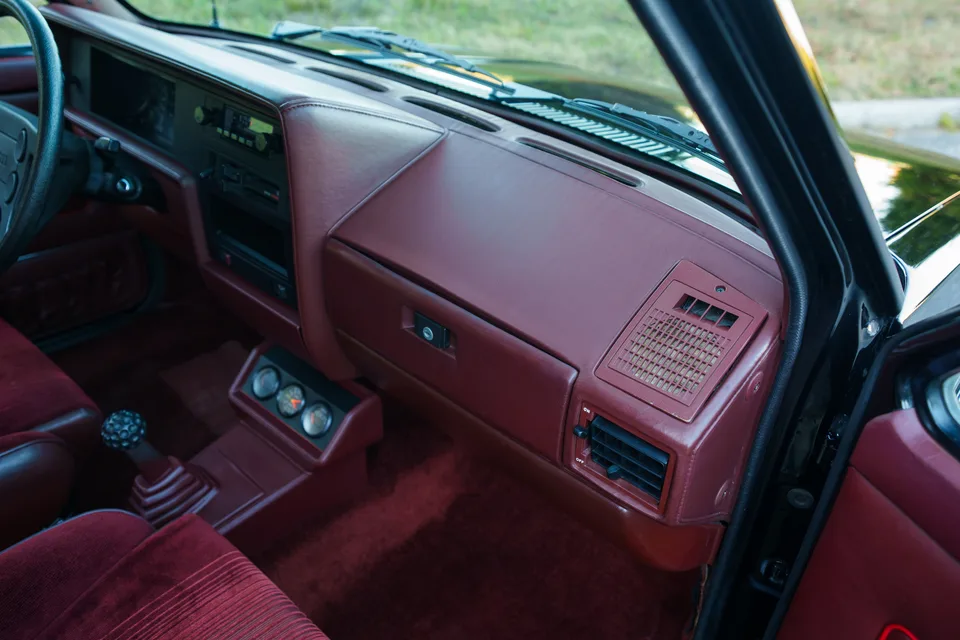 1983 Volkswagen Rabbit GTI — Passenger-side dashboard