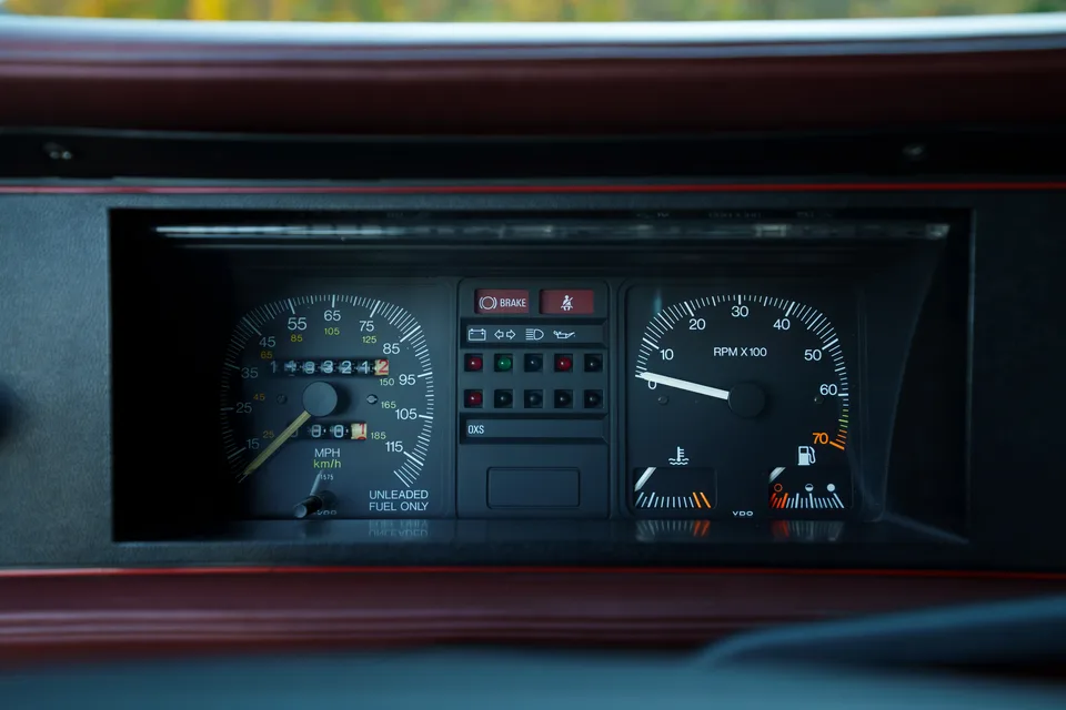 1983 Volkswagen Rabbit GTI — Odometer showing 119,321 miles