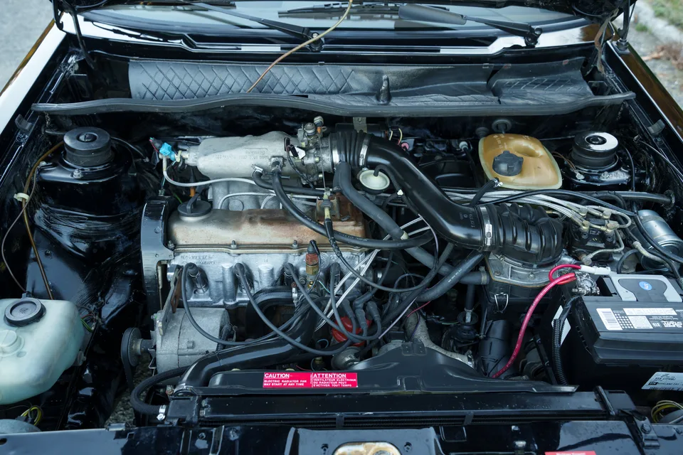 1983 Volkswagen Rabbit GTI — Engine bay overview