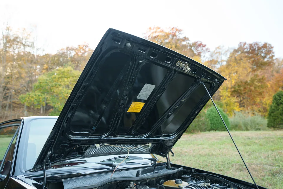 1983 Volkswagen Rabbit GTI — Hood underside