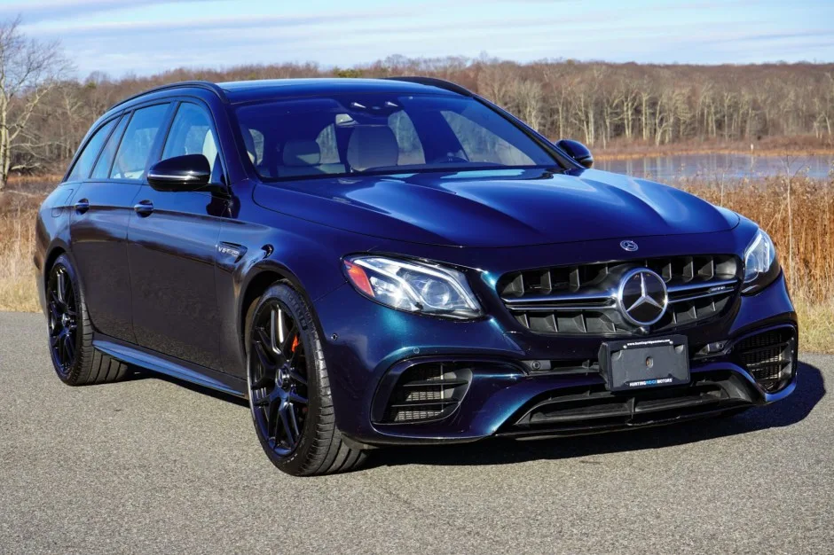 Original auction lead photograph of the Mercedes-AMG E63 S wagon